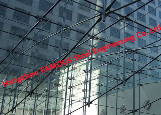High Tightness 5mm 1.14pvb 5mm Glass Curtain Wall Facade Point Fixed Spider
