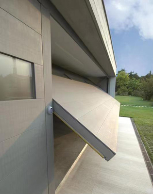 Structural Glaze Glaze Counterweight Tilt Doors With Toughened Glass