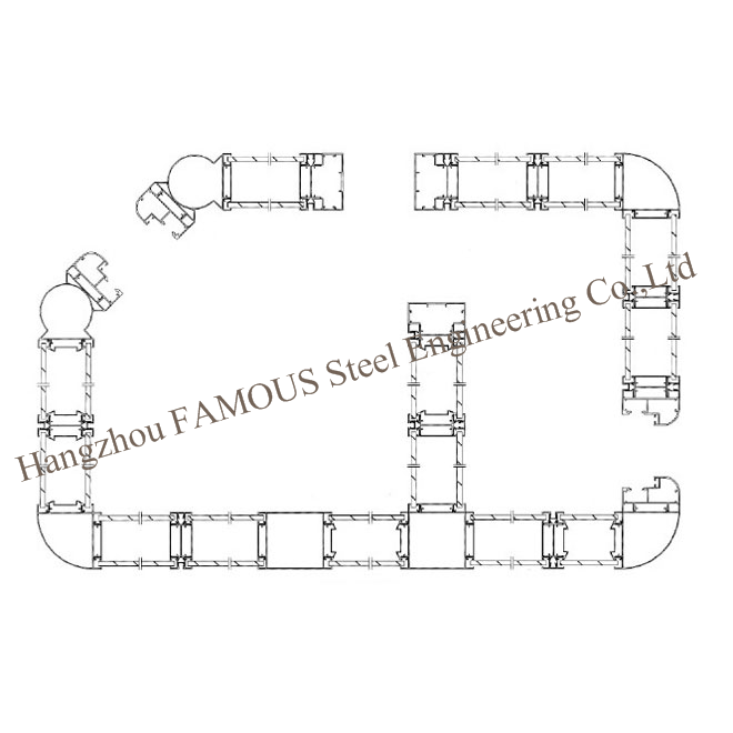 Hospital 12mm Tempered 8mm Toughened Glass Partition Walls