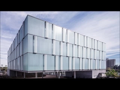 U Shape Glass Partition Wall