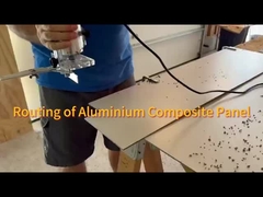 Durable Flat Aluminum Metal Cladding with Solid Matt Color