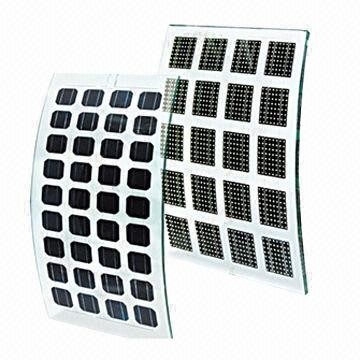 Clear Patterned Tempered Solar Panel Arc Photovoltaic Glass For BIPV Module Feature
