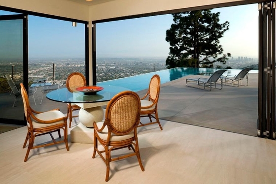Aluminium Bi Fold Doors Systems Smart Thermal Break Stacking
