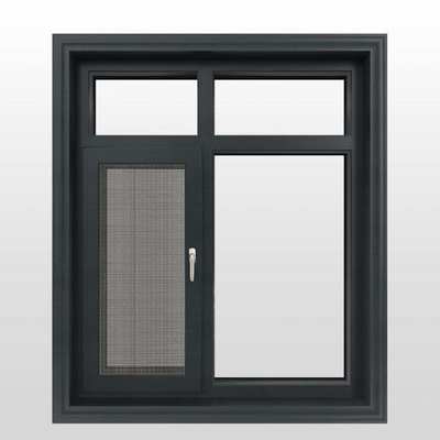 6063 T5 Aluminium Alloy Security Windows Doors Customized Impact Resistant