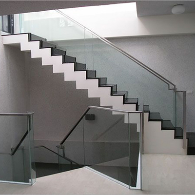 Customizable Handrail Glass Balustrade For Interior / Exterior Use