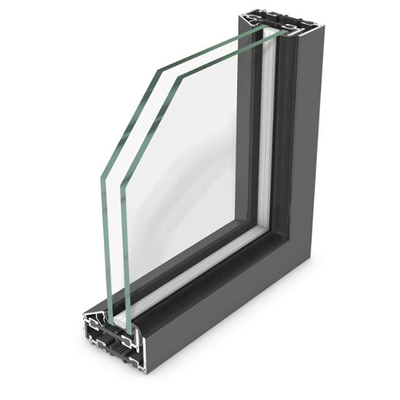 Modern Furniture Aluminum Glass Profile For Wardrobes Kitchen Cabinet Door Frame
