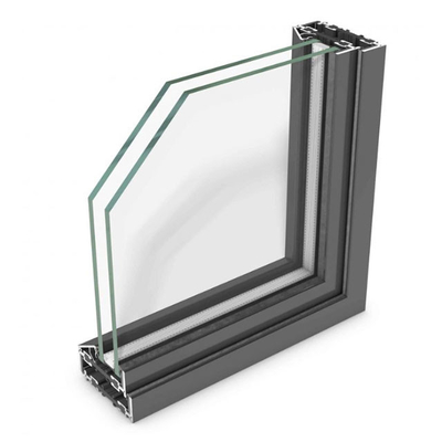 Modern Furniture Aluminum Glass Profile For Wardrobes Kitchen Cabinet Door Frame