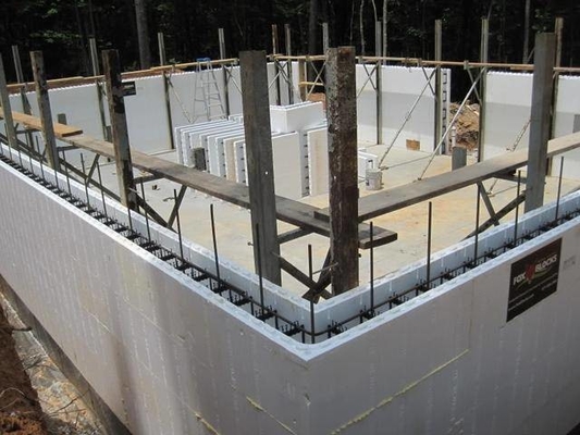 Structural Under Concrete ICF Foam Rigid Insulated Concrete Forms 28mm / 25mm / 32mm