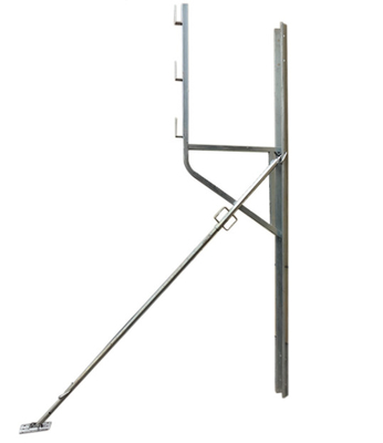 ICF Wall Stability Adjustable ICF Supports Steel ICF Wall Bracing