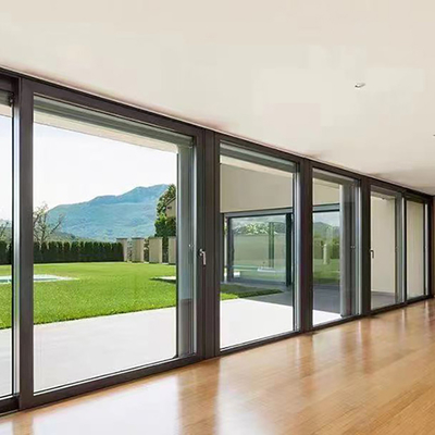 Aluminum Frame Insulated Tempered Glass Door With Hurricane Proof Lift-Sliding Door