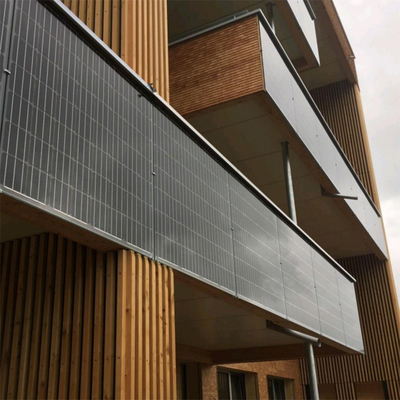 Environment Friendly Building Integrated Photovoltaics Fences For Villa Buildings