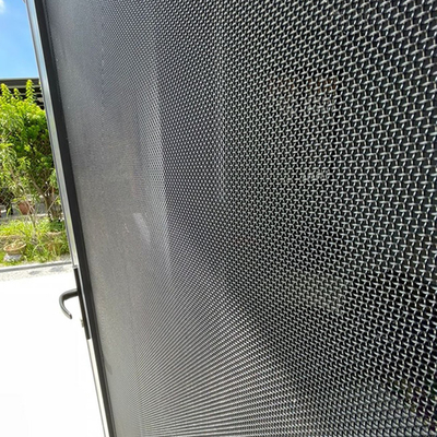 Aluminum Frame Stainless Steel Screen Hinged Screen Doors For House Buildings