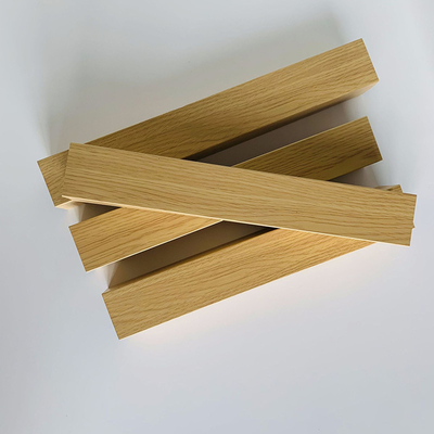 Wood Grain Aluminum Ceiling Board Wall Panel For Decoration