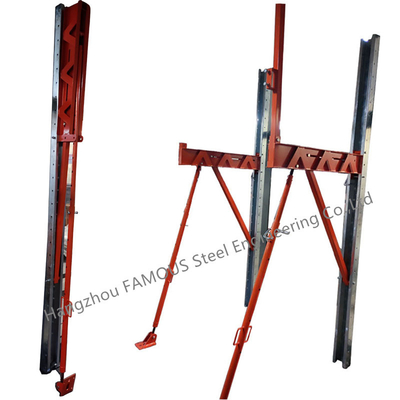 ICF Wall Self Locking Customized Piling Steel Bracing Cutting Service