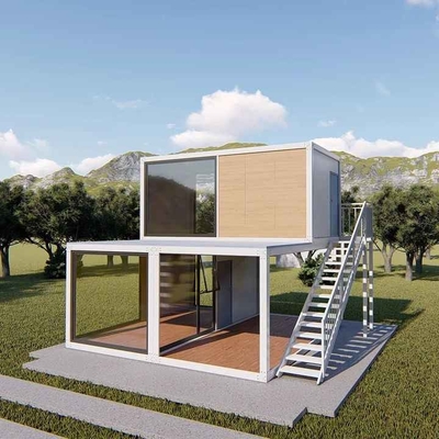 Double Story Modular House  For Office And Prefabricated House For Rent