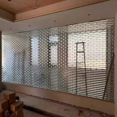 Building Transparent Mosaic Tile Decoration Partition Wall Solid Glass Brick Curtain Wall