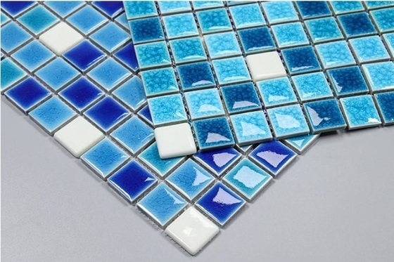 Contemporary Mosaics Glowing Tiles Glow In The Dark Swimming Pool Tiles