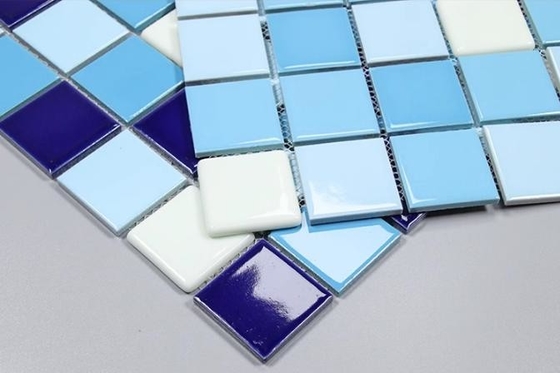 Modern Luxury Glow In The Dark Glass Tile For Swimming Pools