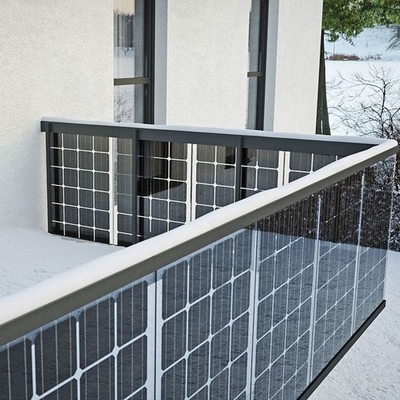 Sustainable Energy Efficiency BIPV Glass Railing Systems With Cutting Edge