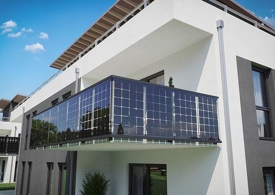 Sustainable Energy Efficiency BIPV Glass Railing Systems With Cutting Edge