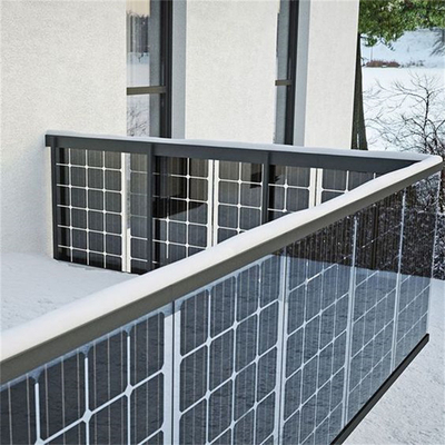 Clear Glass Solar Greenhouse Transparent Cell Panel BIPV 220v