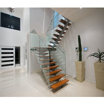 Balcony Handrail Glass Balustrade With Aluminium / Stainless Steel Tube 42.4x1.5mm