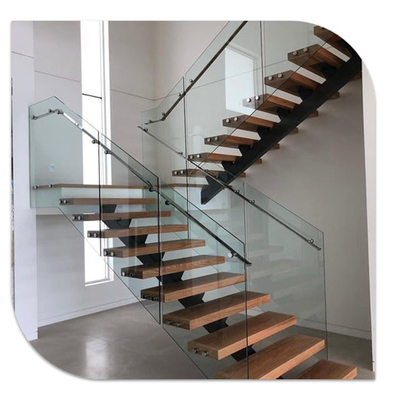 Customized Handrail Glass Balustrade With Easy Maintenance And 900mm / 1100mm