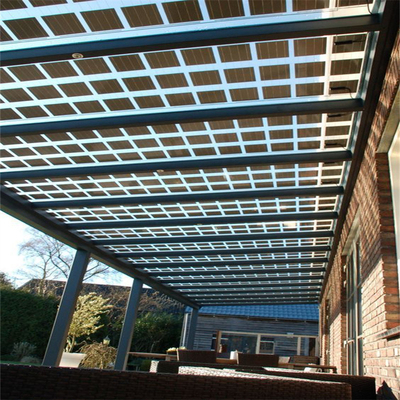 4 - 25mm Glass Thickness BIPV Building Integrated Photovoltaics Sleek And Modern Design