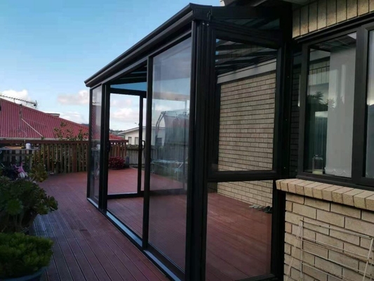 Aluminum Transparent Glass Winter Garden with Double Tempered Double Glazed Low-E Glass