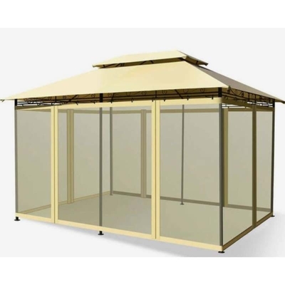 Roof Molding Sunroom with Thermal Mini Blinds and Retractable Motorized Glass Window