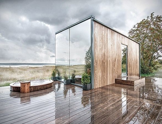 AVeranda Aluminum Glass Sunroom Energy Saving With Customized Roof And Tempered Glass