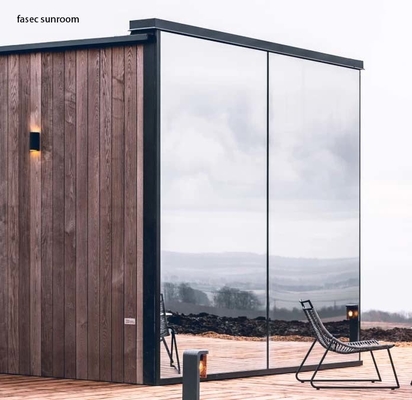 AVeranda Aluminum Glass Sunroom Energy Saving With Customized Roof And Tempered Glass