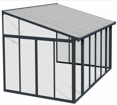 Office Building Glass Sunrooms with Prefab Four Season Design and Aluminum Profile