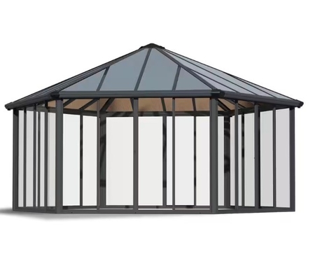 Smooth Surface Four Season Solarium Sunrooms with Double Tempered Double Glazed Glass