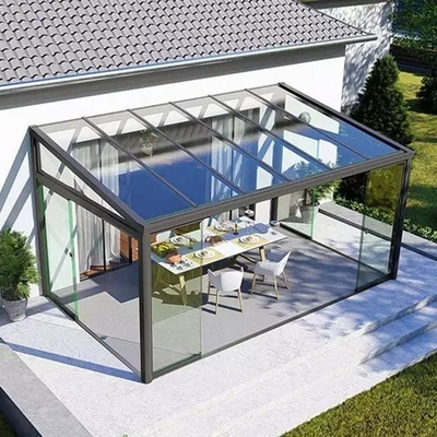 Smooth Surface Four Season Solarium Sunrooms with Double Tempered Double Glazed Glass