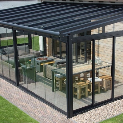 Smooth Surface Four Season Solarium Sunrooms with Double Tempered Double Glazed Glass