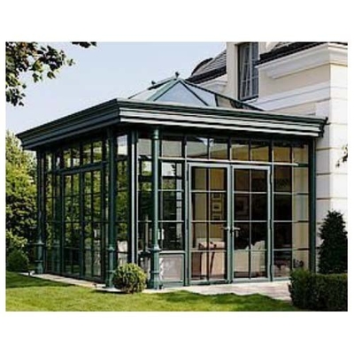 Aluminum Alloy Material Sunroom Waterproof for Year-round in Free Standing Villa