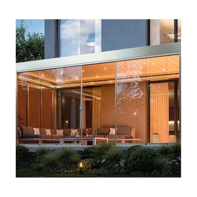 Customized Roof Design 4 Seasons Garden Room Aluminum Frame Double Glass Sunroom