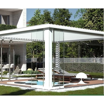 Customized Size Aluminum Frame Glass Sunroom For Energy Saving And Year Round Enjoyment