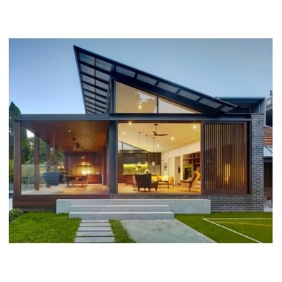 Modern Design Sunroom Glass Veranda House Of Aluminum Alloy With Tempered Glass Roof