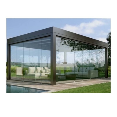 Customized Size Free Standing Sunrooms Aluminum Alloy Material Solarium For 4 Season
