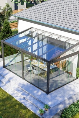 Customized Size Free Standing Sunrooms Aluminum Alloy Material Solarium For 4 Season