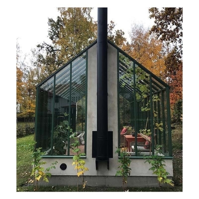 Insulated Outdoor Glass Sunroom Houses With Customized Roof And Chinese Top Hardware