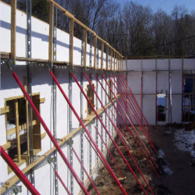 Adjustable Steel Props For Insulated Concrete Forms Customized Color And Construction