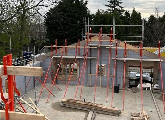 Non-secondary Warehouse Bracing Adjustable Construction Steel Bracing for ICF Wall