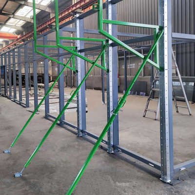 Adjustable Braces for Non-Alloy ICF Structural Support in Traditional Design
