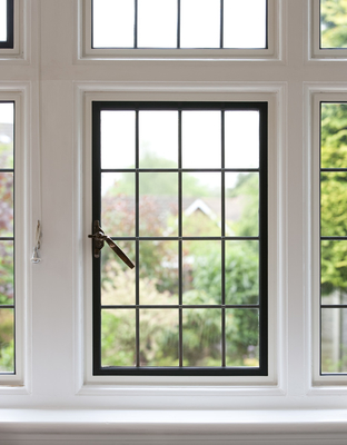 Commercial Steel Windows High Strength Security Features