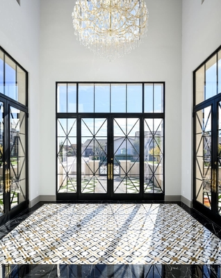 Commercial Steel Windows High Strength Security Features