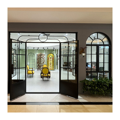 Retro Modern Steel Windows And Doors With Effortless Installation / Impressive Sound Insulation