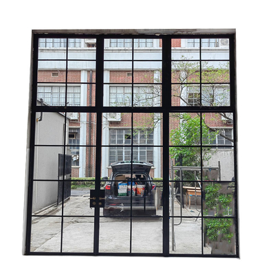 Thermal Break Technology Energy Efficient Steel Framed Glass French Door